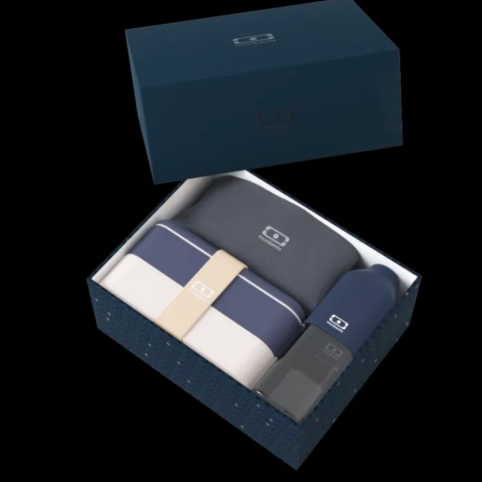 Monbento 50 - 70 €>Gift box blue Natural