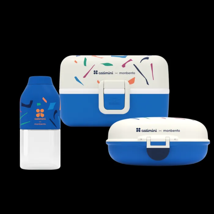 Monbento Kids Sets | Kids>Kids set Catimini blue Terrazzo