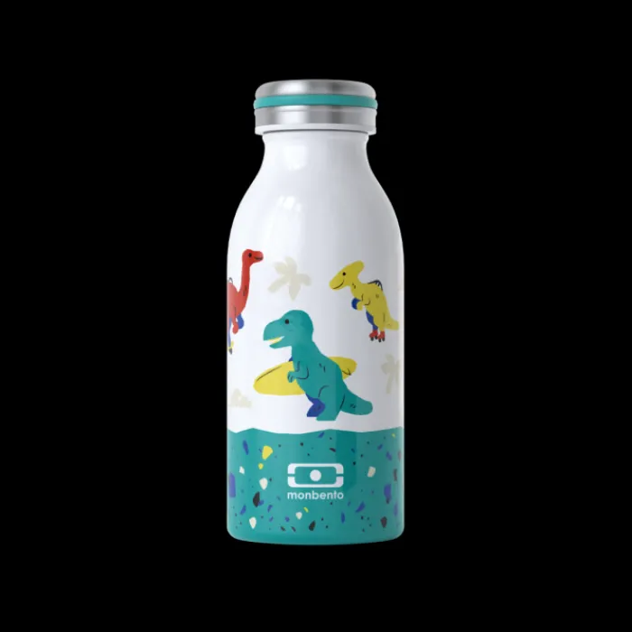 Monbento For Mb Gourmet | 35Cl Kids Insulated Bottle>MB Cooly blue Dino