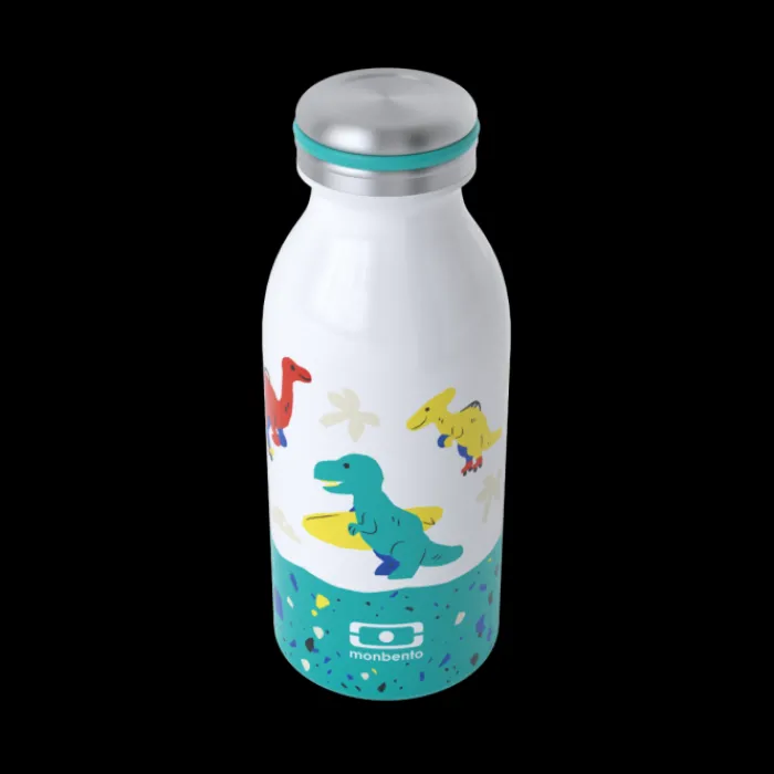 Monbento For Mb Gourmet | 35Cl Kids Insulated Bottle>MB Cooly blue Dino