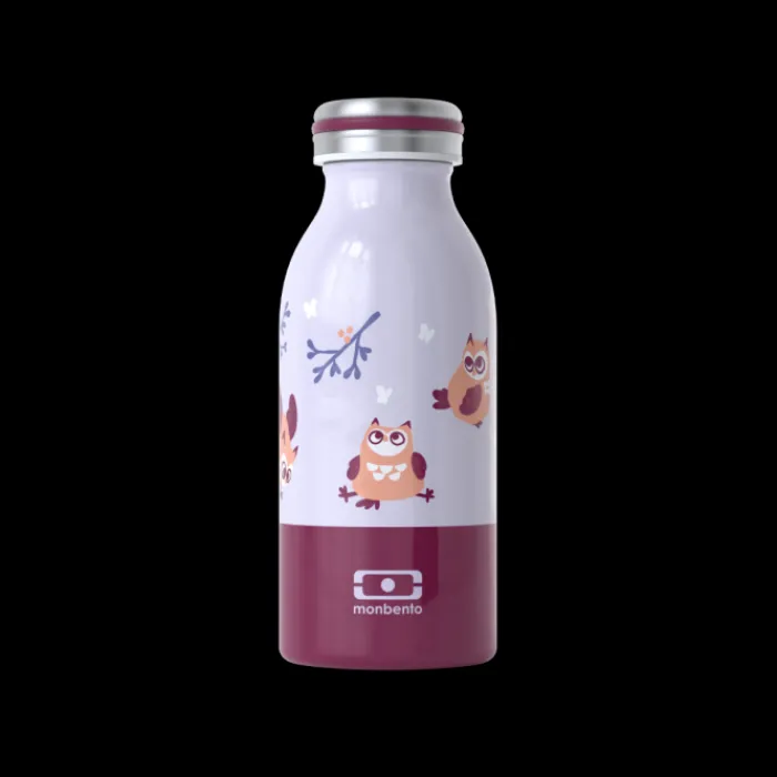 Monbento 35Cl Kids Insulated Bottle | 35Cl Kids Insulated Bottle>MB Cooly purple Owly