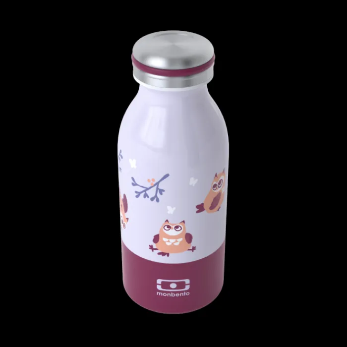 Monbento 35Cl Kids Insulated Bottle | 35Cl Kids Insulated Bottle>MB Cooly purple Owly