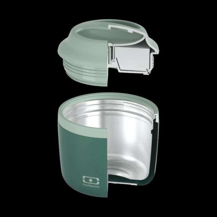 Monbento 550Ml Insulated Bento Box>MB Element green Bicolor