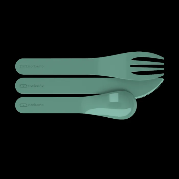 Monbento To-Go Cutlery | Biodegradable Plastic Cutlery>MB Pocket Color green Forest