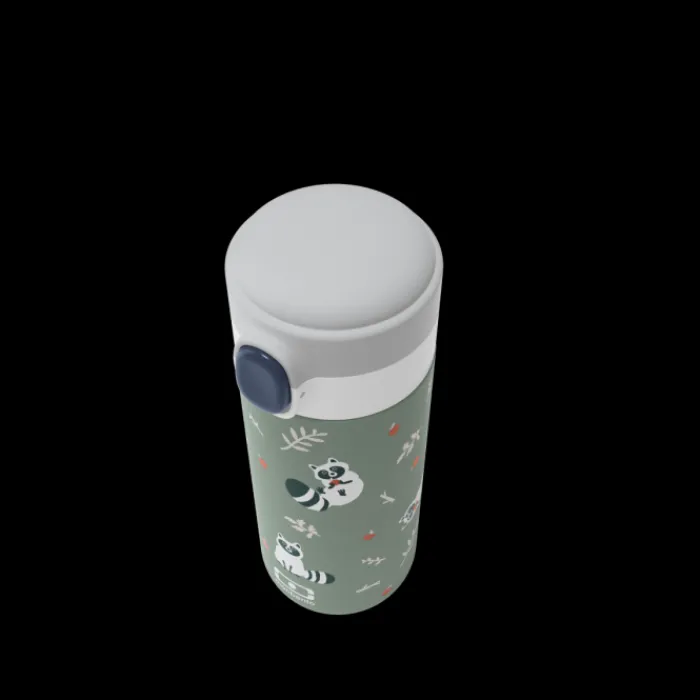 Monbento 36Cl Compact Insulated Bottle | 36Cl Compact Insulated Bottle>MB Pop green Raccoon