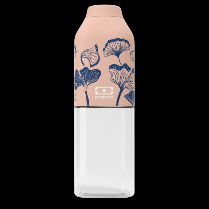 Monbento 50Cl Transparent To-Go Bottle>MB Positive M graphic Ginkgo