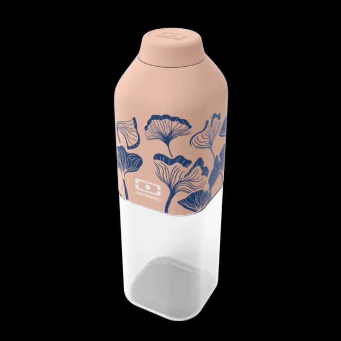 Monbento 50Cl Transparent To-Go Bottle>MB Positive M graphic Ginkgo