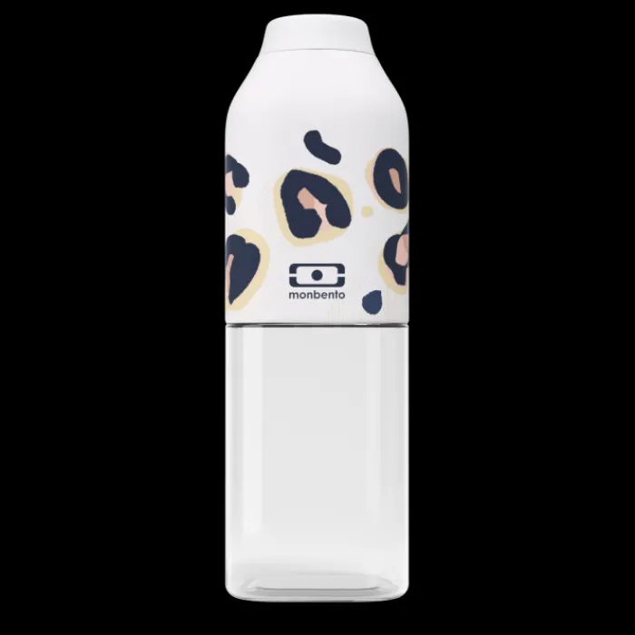 Monbento 50Cl Transparent To-Go Bottle>MB Positive M pink Leopard