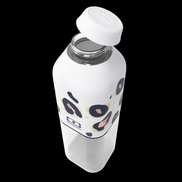 Monbento 50Cl Transparent To-Go Bottle>MB Positive M pink Leopard