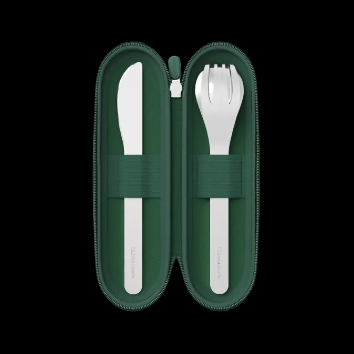 Monbento Metal Cutlery>MB Slim Nest Trio Knife Green