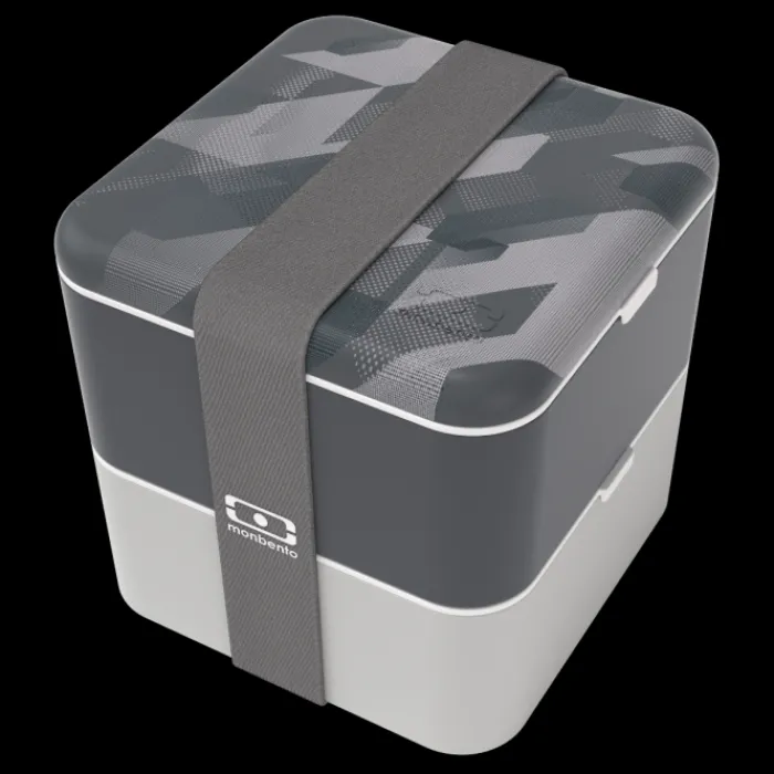 Monbento 1.7L Large Size Bento Box | 1.7L Large Size Bento Box>MB Square graphic Dimensions