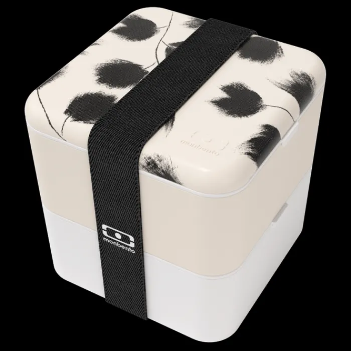 Monbento 1.7L Large Size Bento Box | 1.7L Large Size Bento Box>MB Square graphic Plume