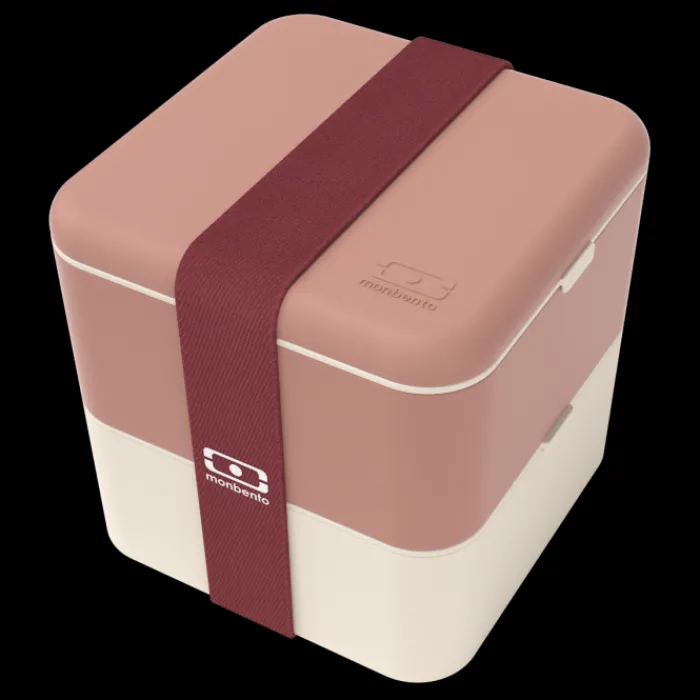 Monbento 1.7L Large Size Bento Box | 1.7L Large Size Bento Box>MB Square pink Moka