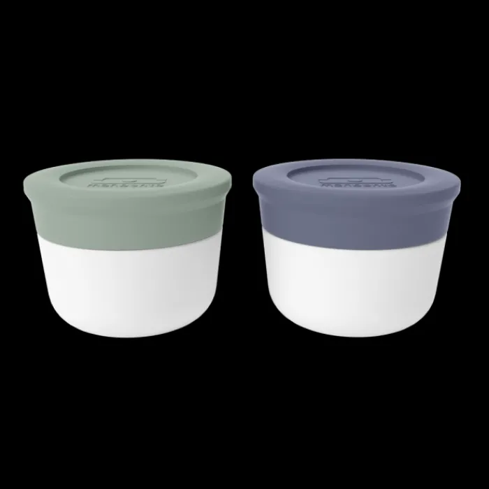 Monbento Sauce Containers | Sauce Containers>MB Temple S green Natural/blue Natural