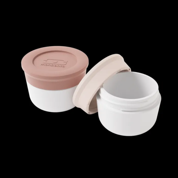 Monbento Sauce Containers | Sauce Containers>MB Temple S pink Moka/pink Natural