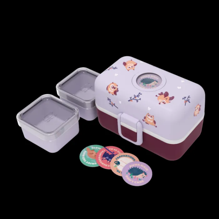 Monbento 800Ml Children's Bento Box | 800Ml Children's Bento Box>MB Tresor purple Owly