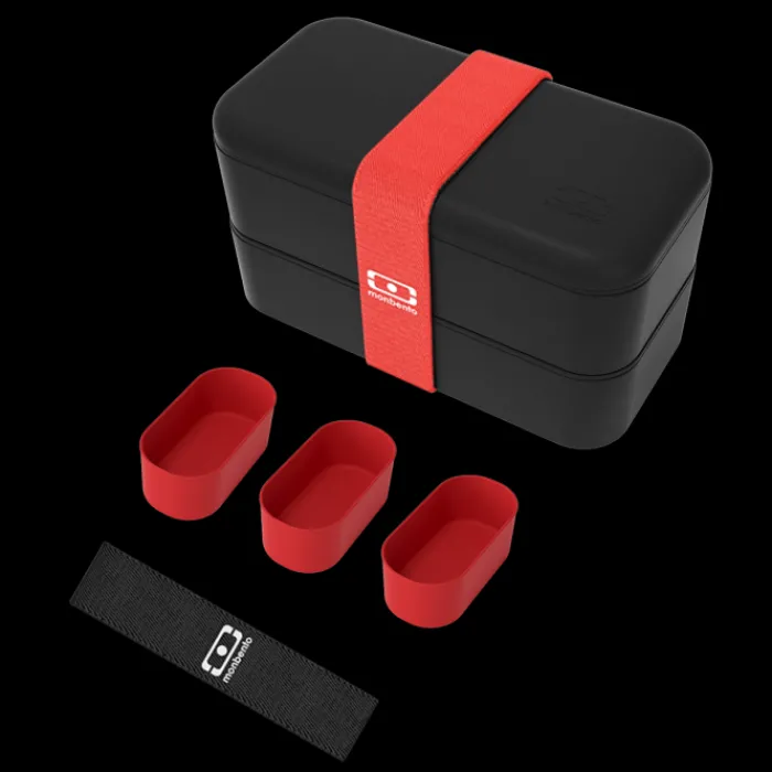 Monbento 50 - 70 €>Pack MB Original noir/rouge