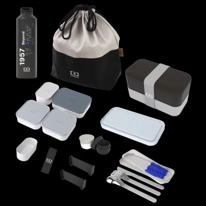 Monbento More Than 70 €>Set MB Original black/gray