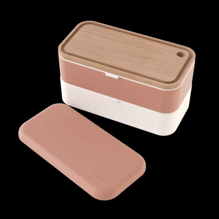 Monbento Cutting Boards | 50 - 70 €>Set MB Original pink Moka + MB Cut