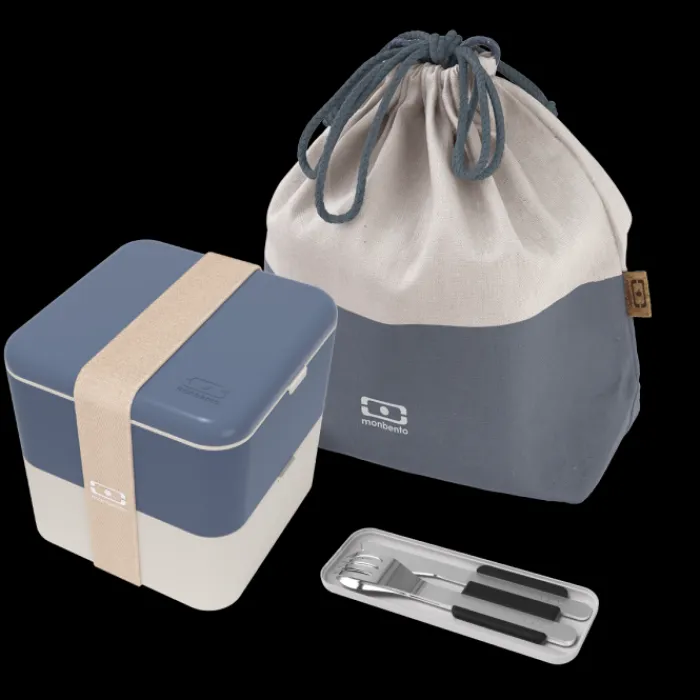 Monbento More Than 70 €>Set MB Square blue Natural