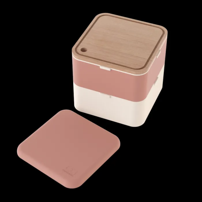 Monbento Cutting Boards | 50 - 70 €>Set MB Square pink Moka + MB Cut