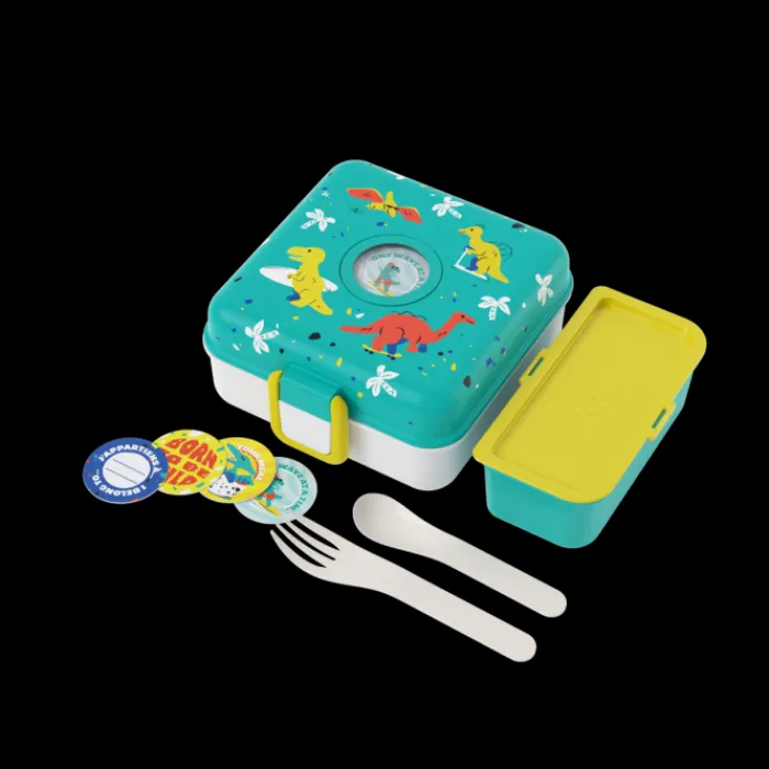 Monbento For Mb Gourmet | 850 Ml Sandwich Lunch Box>Snacky blue Dino